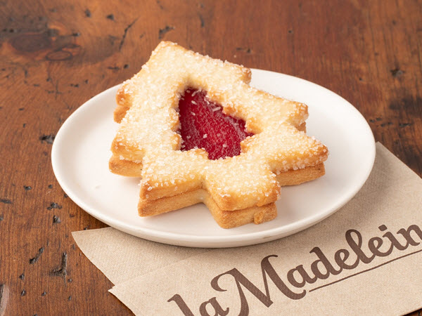 la madeleine linzer cookies