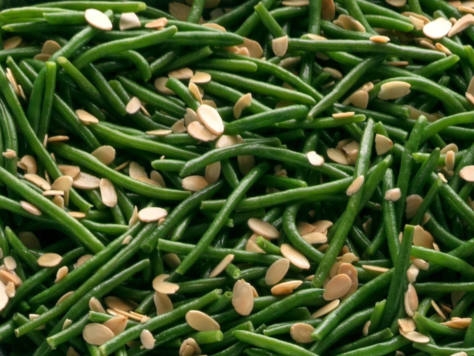 Fresh Green Beans Almondine - serves 10